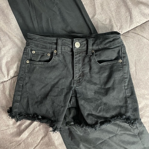 American Eagle black shorts - Picture 1 of 2